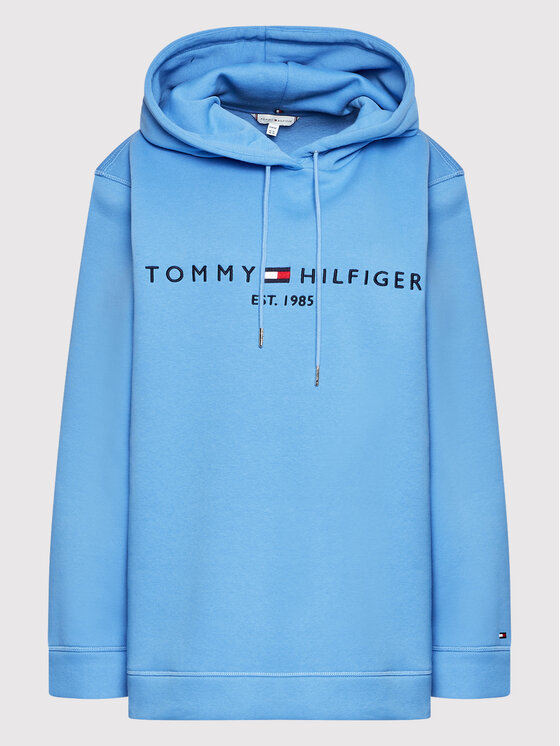 Tommy Hilfiger Curve Sweatshirt Essential WW0WW29155 Blau Regular 