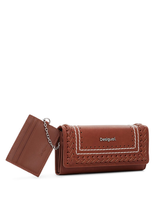 Desigual Desigual Große Damen Geldbörse 25SAYP21 Braun
