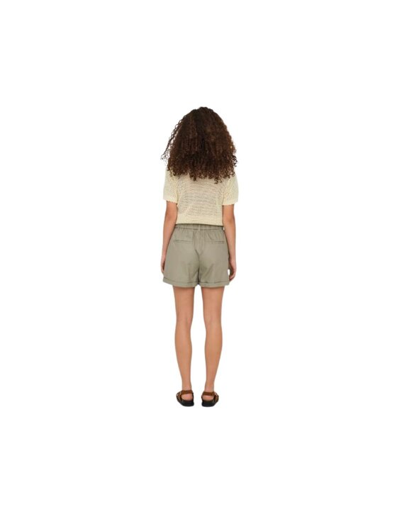 ONLY ONLY Pantaloncini di tessuto Pantalone onlzora hw chino Beige Regular Fit