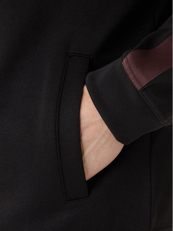HUGO HUGO Mikina Darti 50549418 Čierna Relaxed Fit