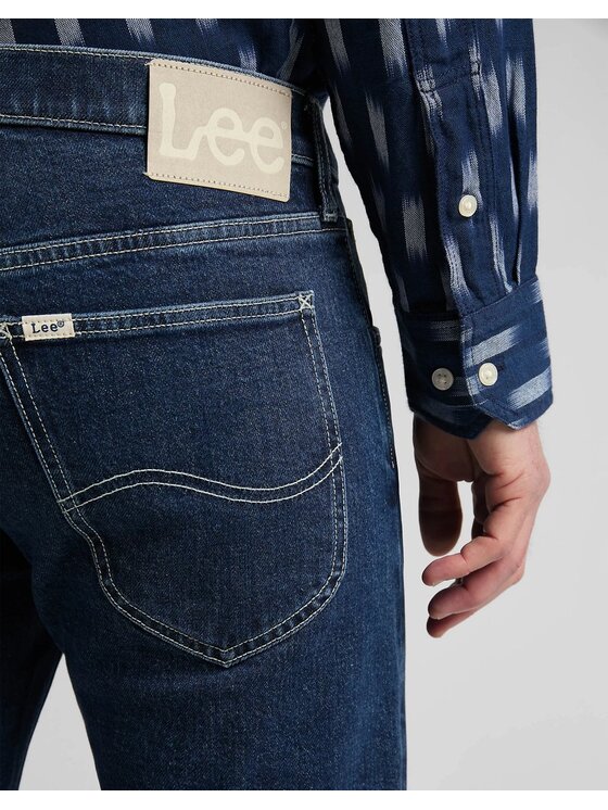 Lee Lee Jeans DAREN BUTTON FLY Blu Straight Fit