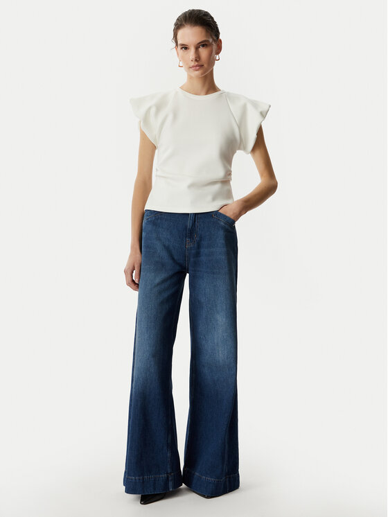JOOP! JOOP! Jeans hlače 263Dt32Elvira 30104372 Mornarsko modra Flare Fit