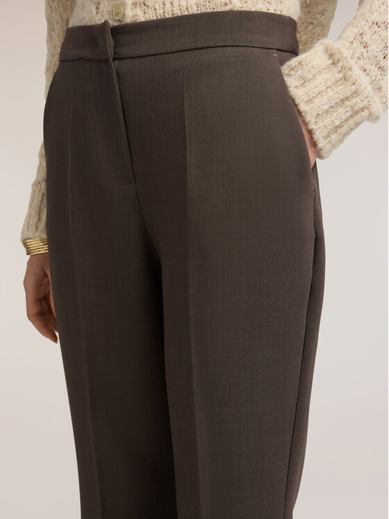 Motivi Motivi Pantaloni di tessuto P0A9Q005152N0F2 Marrone chiaro Flare Fit