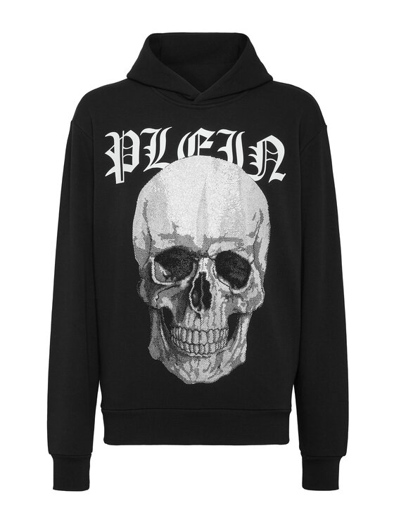 PHILIPP PLEIN PHILIPP PLEIN Bluza 3947 Czarny Regular Fit
