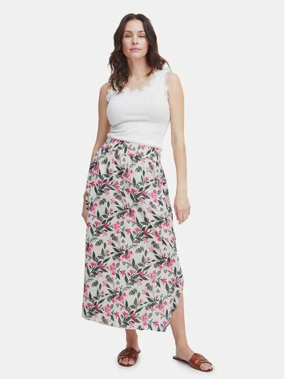 Fransa Fransa Maxi szoknya 20614061 Rózsaszín Regular Fit