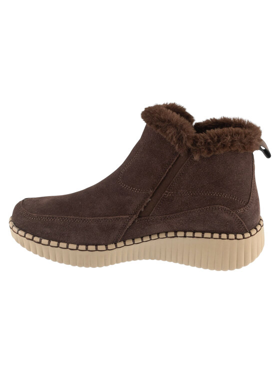 Skechers Skechers Śniegowce Wilshire Blvd - Fresh Zip Brązowy