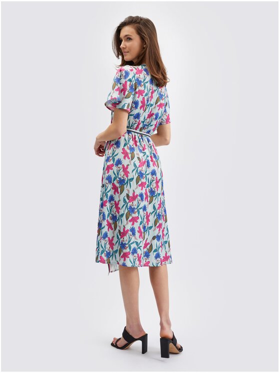 Orsay Orsay Sukienka 471714840000__38 Różowy Regular Fit
