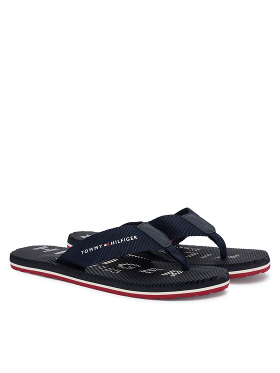 Tommy Hilfiger Tommy Hilfiger Σαγιονάρες Massage Beach Sandal FM0FM06006 Σκούρο μπλε