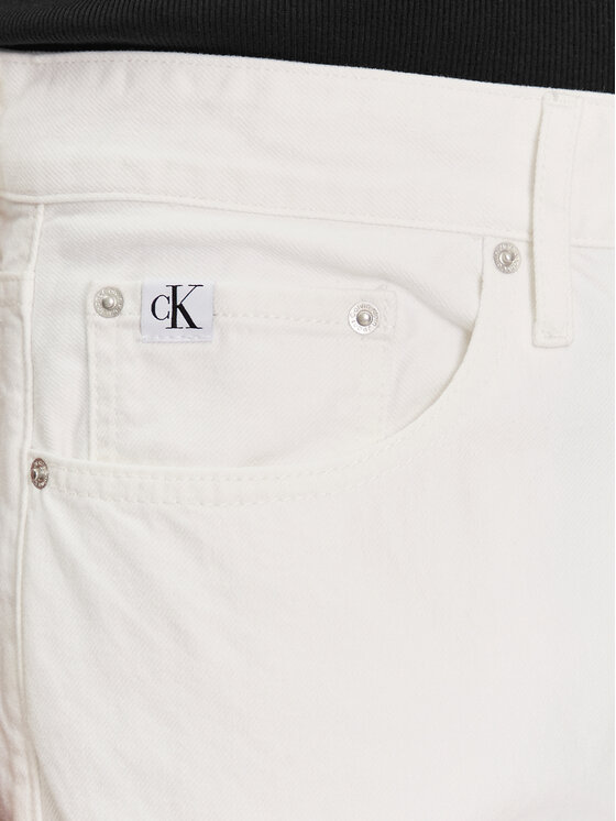 Calvin Klein Jeans Calvin Klein Jeans Blugi 90's J30J325580 Alb Straight Fit