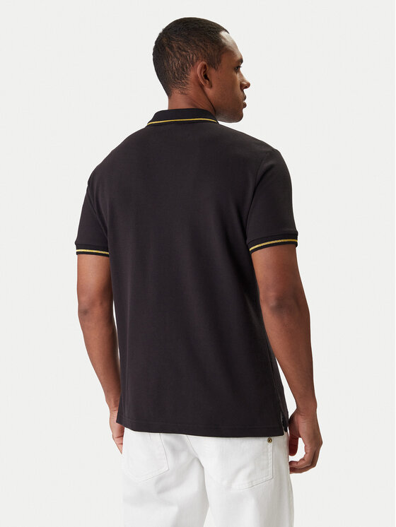 Versace Jeans Couture Versace Jeans Couture Polo 80GAGT03 CJ01T Czarny Regular Fit