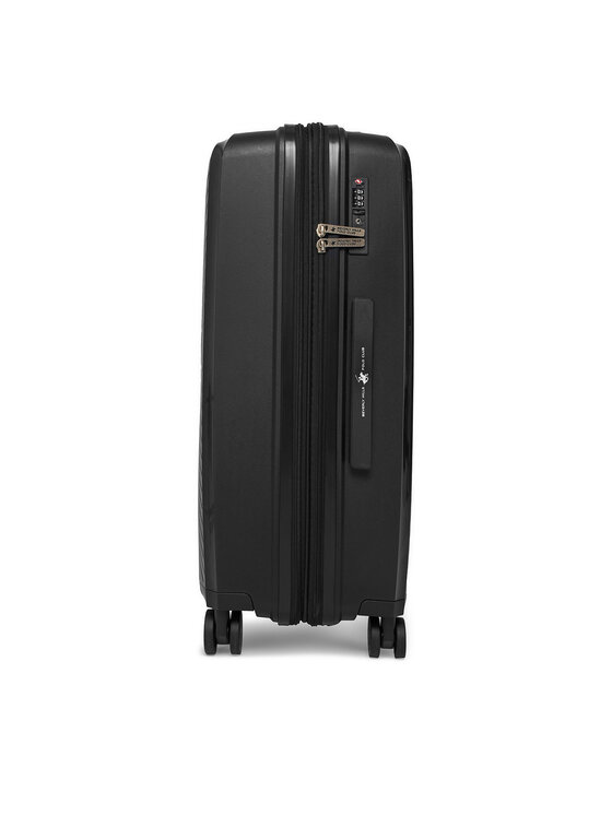 Beverly Hills Polo Club Beverly Hills Polo Club Середня валіза CEO-BHPC-WAL-007-M Чорний