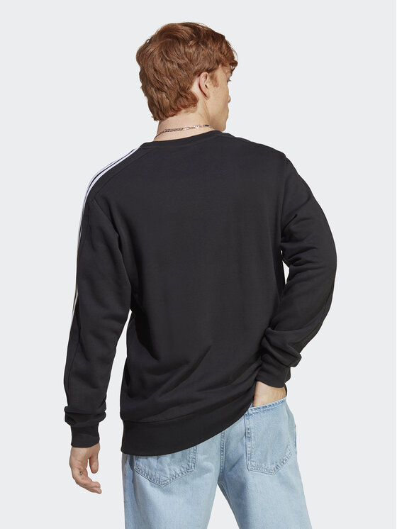 Felpa Essentials IC9317 Nero Regular Fit