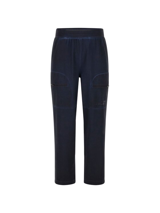 Guess Guess Kalhoty z materiálu 176717 Modrá Regular Fit