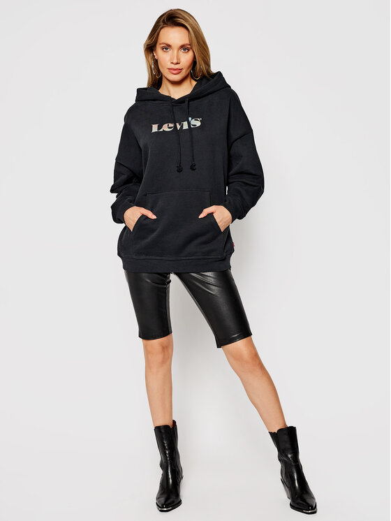 Felpa Rider Iridescent Graphic 34400-0012 Nero