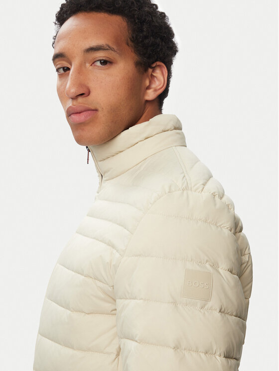 BOSS BOSS Зимно яке Oden2 50549252 Кремав Regular Fit
