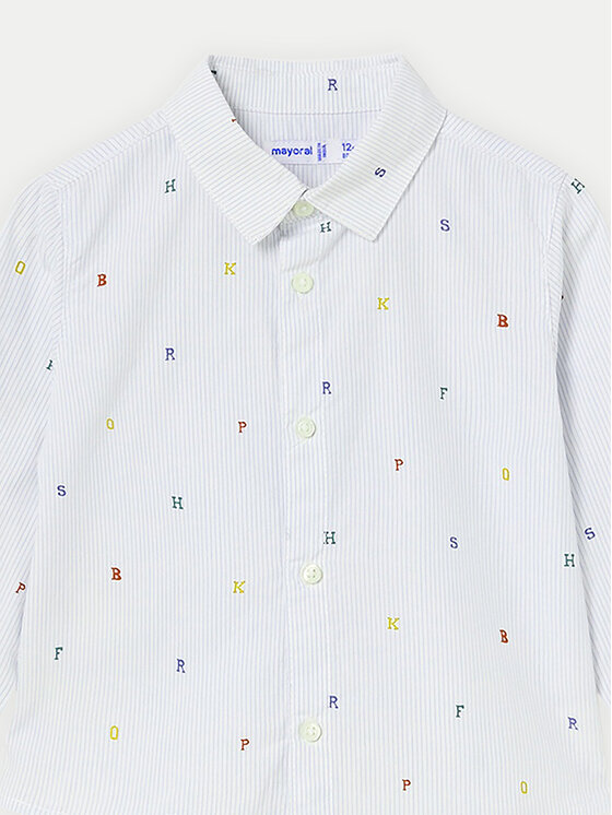 Mayoral Mayoral Сорочка 2188 Голубий Regular Fit