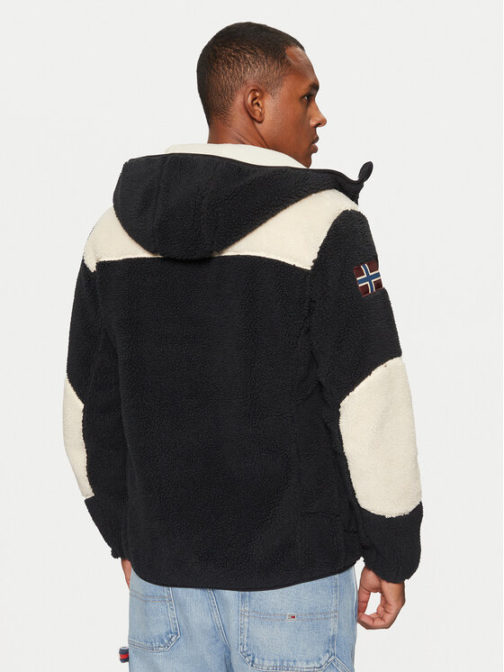 Napapijri Napapijri Fleece Yupik NP0A4GNS Μαύρο Regular Fit