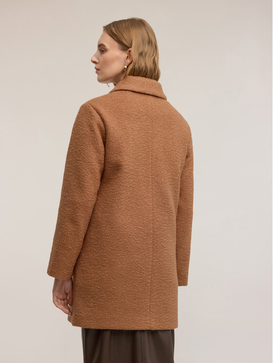 Motivi Motivi Cappotto invernale 0080W000118N022 Marrone Regular Fit