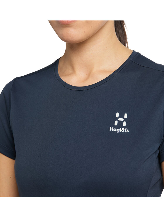 Haglöfs Haglöfs T-Shirt L.I.M Tech Tee Women Granatowy Active Fit