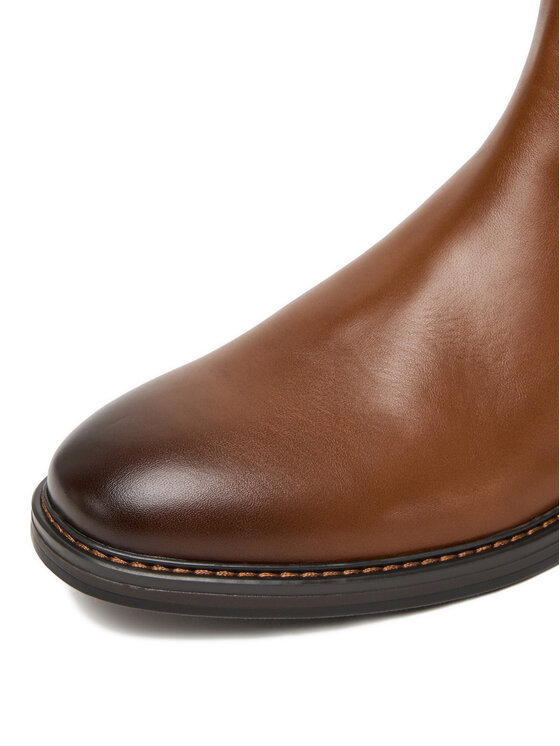 Lanetti Lanetti Klassische Stiefeletten CEO-1853 124AM Braun