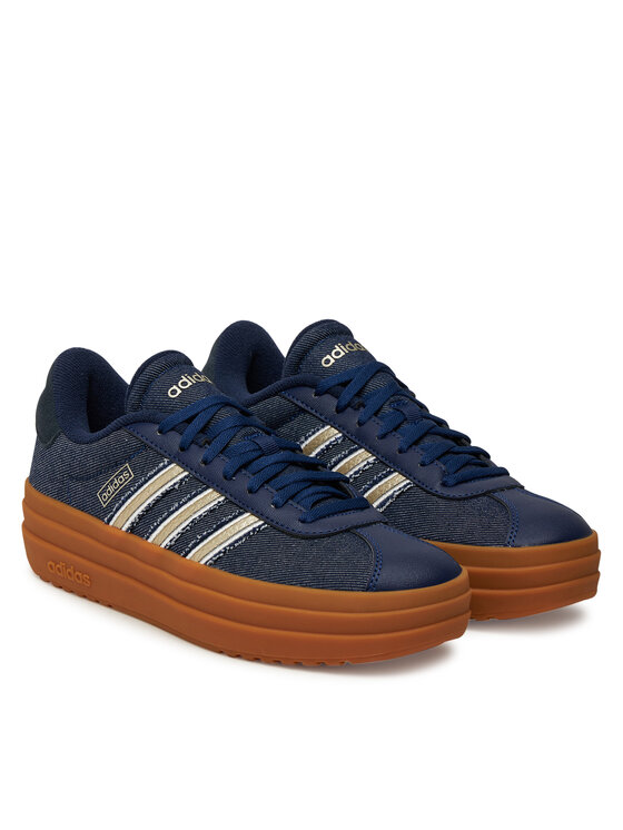 adidas adidas Sneakersy VL Court Bold JS4471 Granatowy