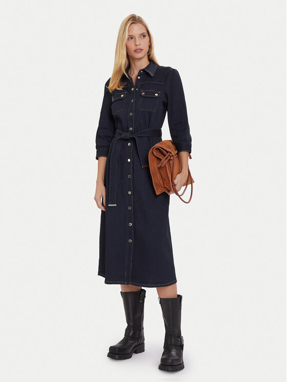 Morgan Morgan Vestito di jeans 252-RJEANA Blu scuro Regular Fit