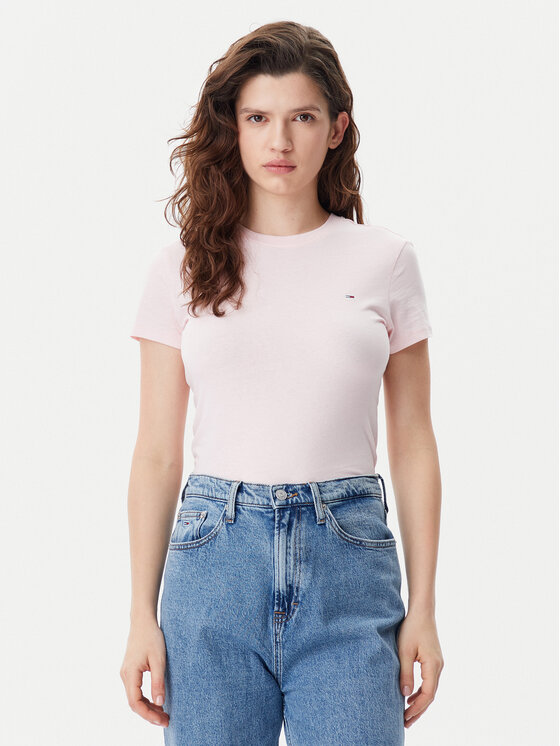 Tommy Jeans Tommy Jeans Set dveh majic DW0DW21366 Pisana Slim Fit