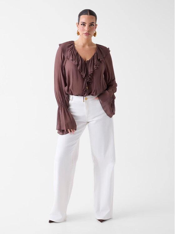Marciano Guess Marciano Guess Top 182356 Hnědá Classic Fit