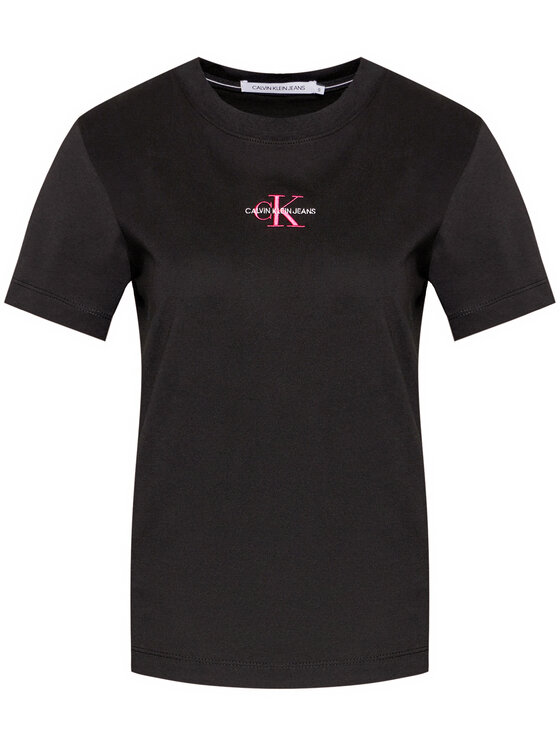 Calvin Klein Jeans T-shirt J20J215497 Nero Regular Fit • Modivo.it
