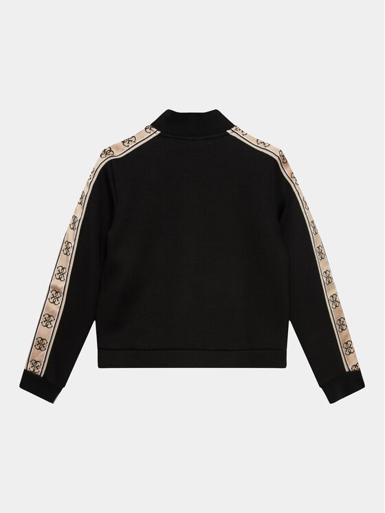 Guess Guess Mikina J2YQ06 KB3P2 Čierna Regular Fit