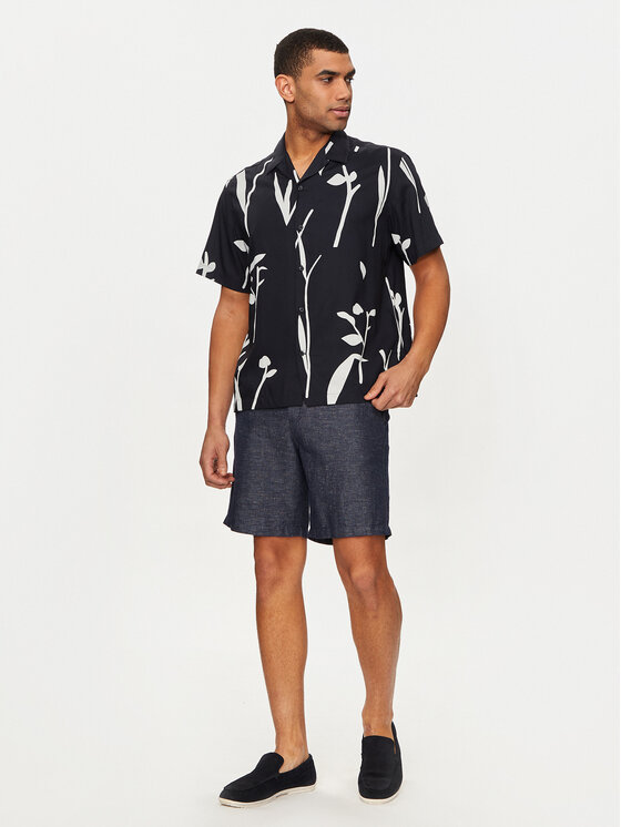 Selected Homme Selected Homme Bavlnené šortky Owen 16092730 Modrá Regular Fit
