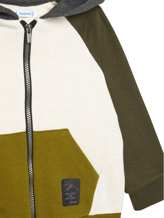 Mayoral Mayoral Суитшърт 4476 Зелен Regular Fit