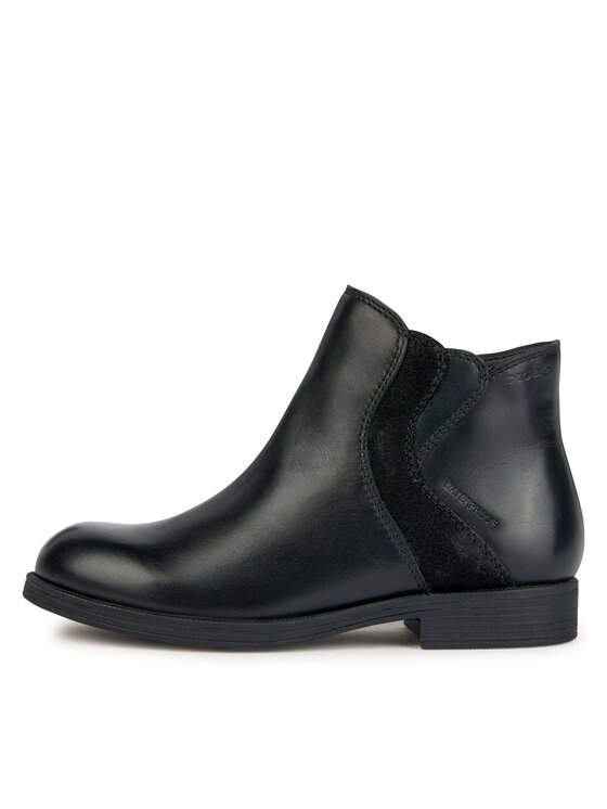 Geox Geox Botki J Agata Girl Wpf J36HZA 04377 C9999 D Czarny