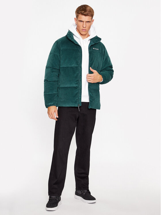 Columbia Columbia Зимно яке Puffect™ Corduroy Jacket 2050992 Зелен Regular Fit