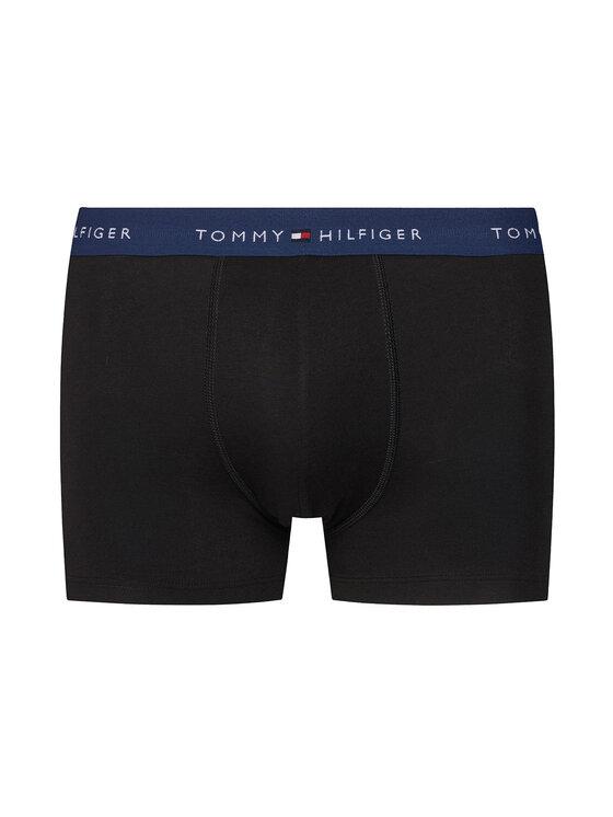 Tommy Hilfiger Tommy Hilfiger Komplektas: 3 poros trumpikių UM0UM02763 Juoda