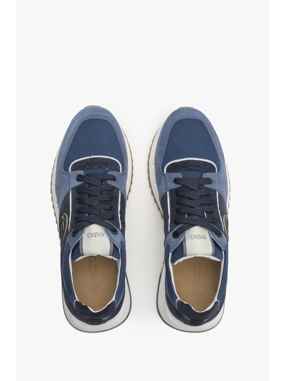 Estro Estro Sneakersy ER00114548 Niebieski