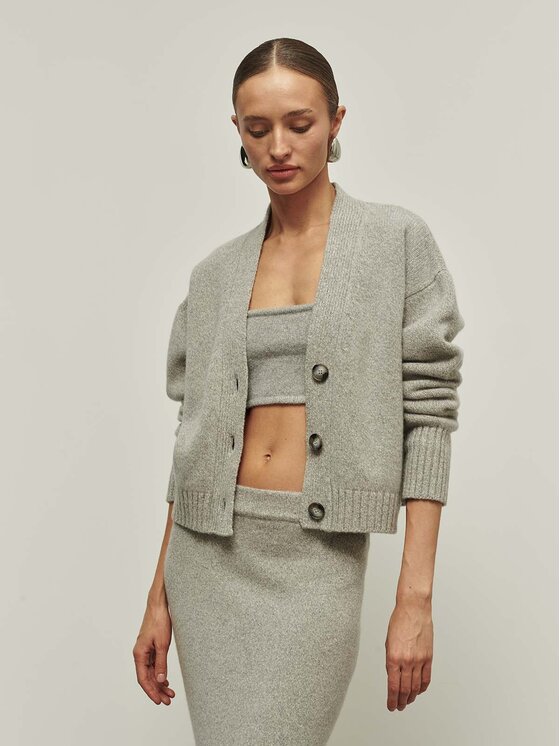 La Mania La Mania Maglione SAY Grigio Classic Fit