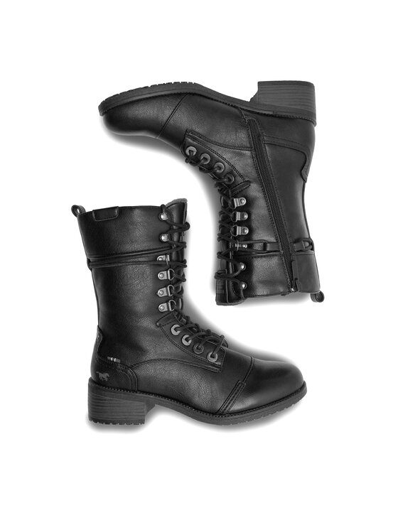 Mustang Mustang Stiefeletten 1402-501 Schwarz