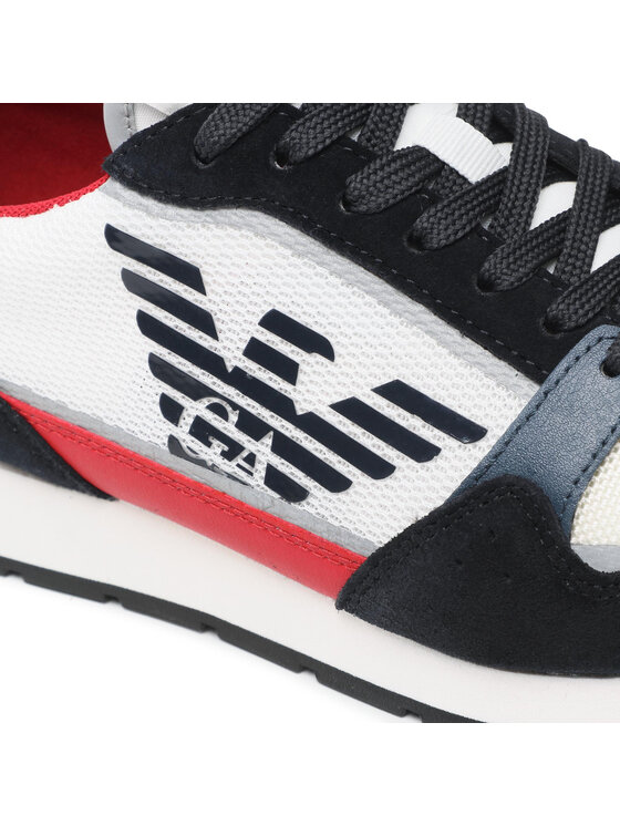 Emporio Armani Emporio Armani Sneakersy X4X537 XM678 Q824 Biały