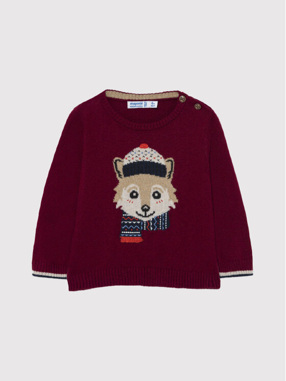 Mayoral Mayoral Džemperis 2377 Bordo Regular Fit