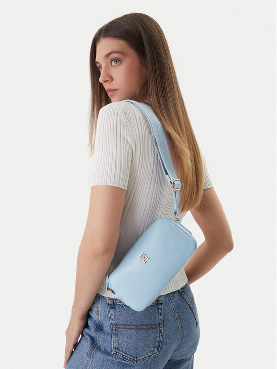 Tommy Hilfiger Tommy Hilfiger Táska Th Essential Camera Bag AW0AW18370 Kék