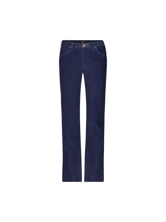 Lee Lee Jeansy DAREN ZIP FLY Niebieski Straight Leg