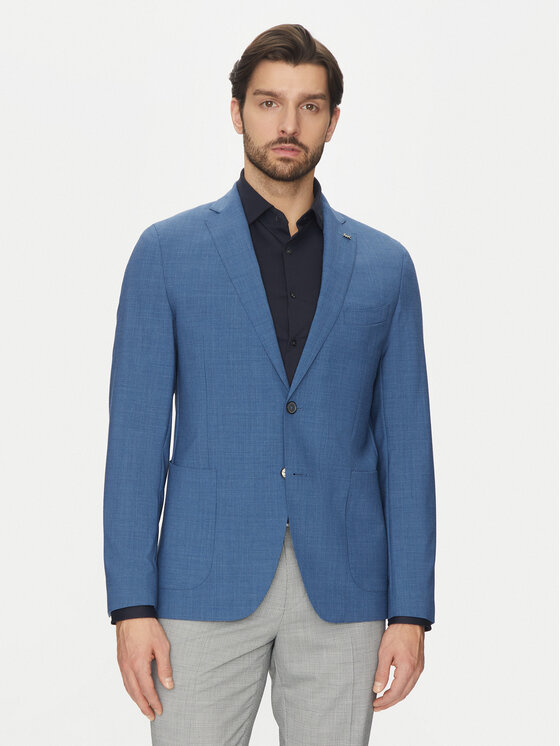Michael Kors Michael Kors Sacou MK0SB01025 Albastru Slim Fit
