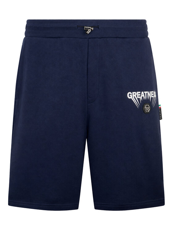 PHILIPP PLEIN PHILIPP PLEIN Športové kraťasy 26001 Tmavomodrá Jogger Fit