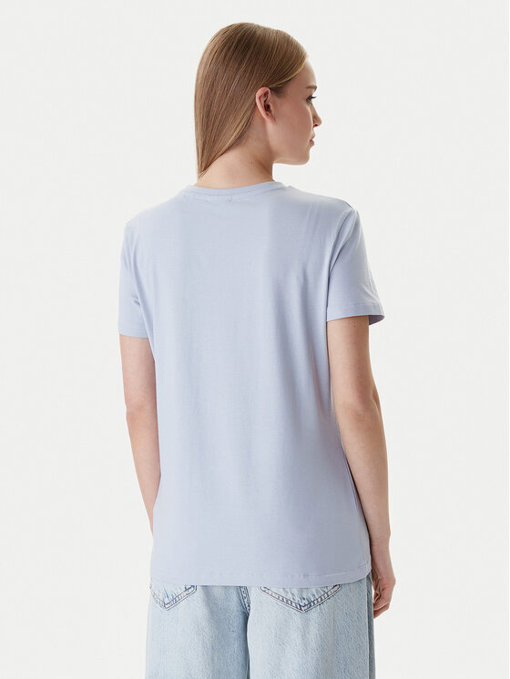 Guess Guess Tričko V6RI12 J1314 Modrá Regular Fit
