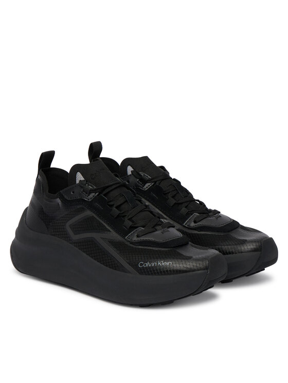 Calvin Klein Calvin Klein Sneakersy Chunky Run Ckstripe Lup Tran Rip HW0HW03005 Černá