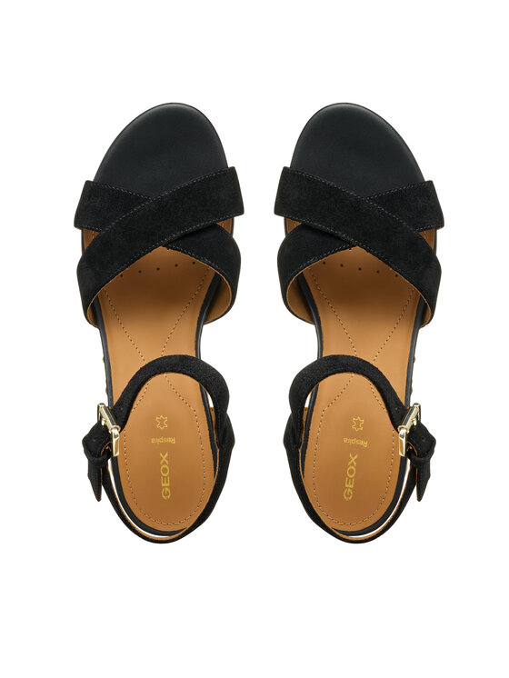 Geox Geox Espadrile D Ischia Corda D55HHB 00020 C9999 Negru