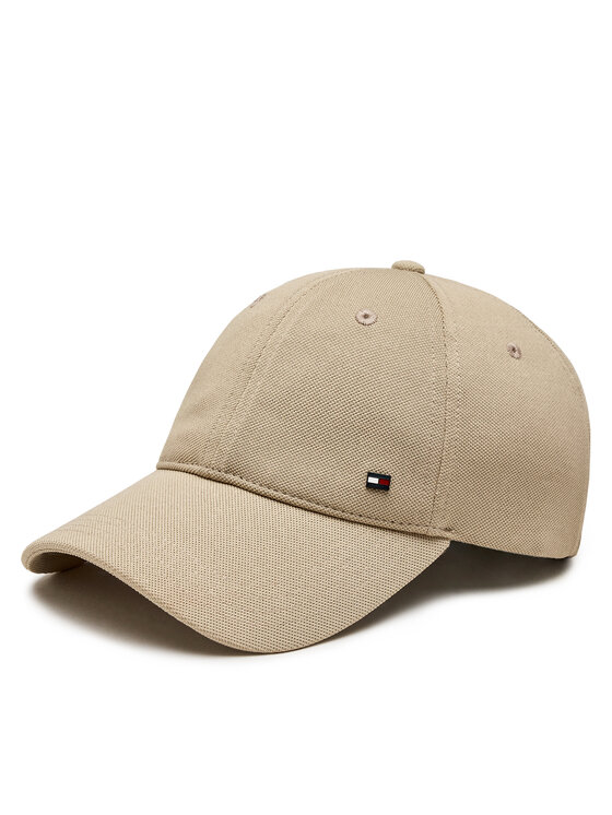 Tommy Hilfiger Cepure ar nagu 1985 Pique Soft 6 Panel Cap AM0AM12150 Bēšs