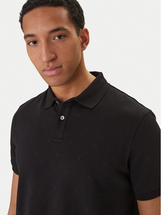 Guess Guess Polo M6RP05 KD181 Czarny Regular Fit