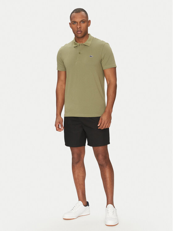 Lacoste Lacoste Polo DH5522 Kaki Regular Fit